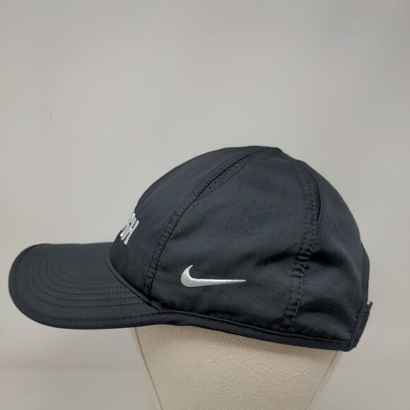 UEC PGH Strapback Hat Black OSFM Embroidered Nike Dri-Fit Featherlight - Picture 3 of 8